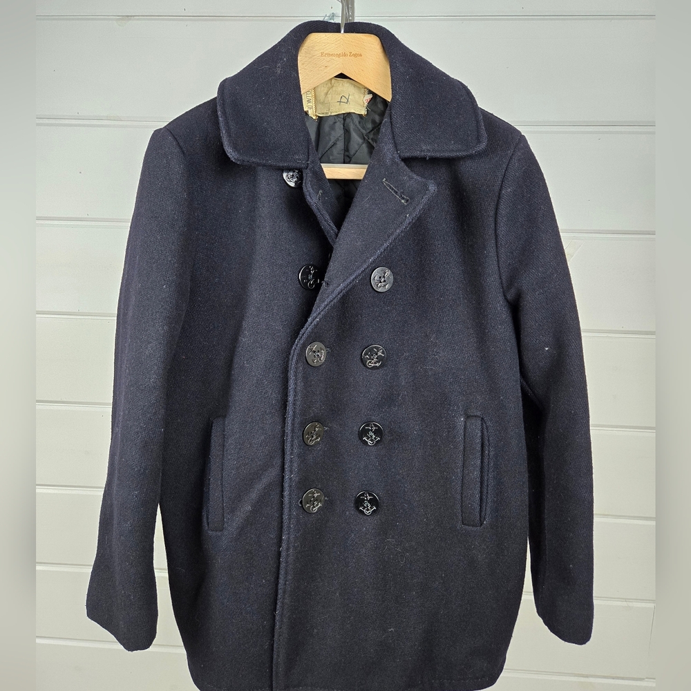 Men's Rare 1960  Shott 740 N Black Peacoat